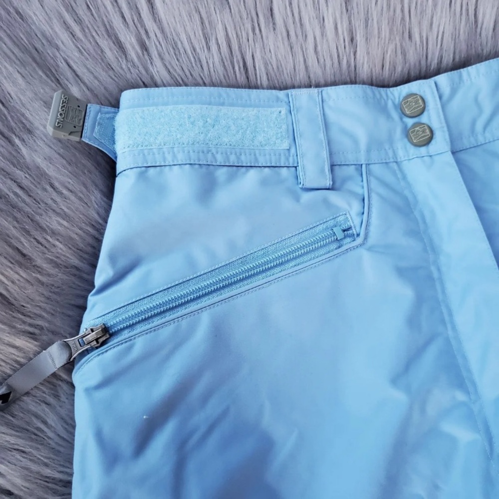 NEW Womans Sessions Snowboarding Pants blue large - Picture 7 of 10